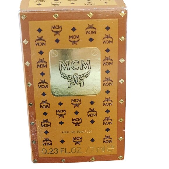 MCM Miniature Eau De Parfum Mini Leather Inspired Bottle Design Made In France - Picture 9 of 9